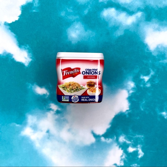 French’s Crispy Fried Onions Pin | Handmade | Mini Brands | NWOT | Quirky | Fun - Picture 2 of 16